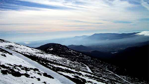 Caracteres meteorológicos de la Cordillera Central y del Sistema Ibérico